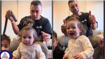 Vacuum Cleaner hair style viral video seen Netizens Chosen 2023 Father of the Year sat Vacuum Cleaner hair style viral video seen Netizens Chosen 2023 Father of the Year sat