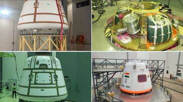 ISRO gearing up for First manned Gaganyaan by 2024 Released first Manned spaceship photo akb ISRO gearing up for First manned Gaganyaan by 2024 Released first Manned spaceship photo akb