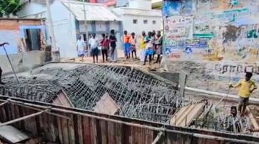 newly constructed bridge collapsed in virudhunagar tvk newly constructed bridge collapsed in virudhunagar tvk