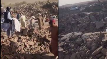 The earthquake that filled Afghanistan with great sadness...the death toll exceeded 2,000...Taliban is waiting for international help..ISR The earthquake that filled Afghanistan with great sadness...the death toll exceeded 2,000...Taliban is waiting for international help..ISR