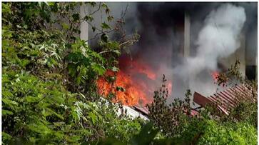 Kerala: Fire breaks out at waste treatment plant in Kozhikode rkn Kerala: Fire breaks out at waste treatment plant in Kozhikode rkn