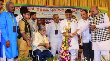 Lakshmi photo will not get money immediately after worship Says DK Shivakumar gvd Lakshmi photo will not get money immediately after worship Says DK Shivakumar gvd