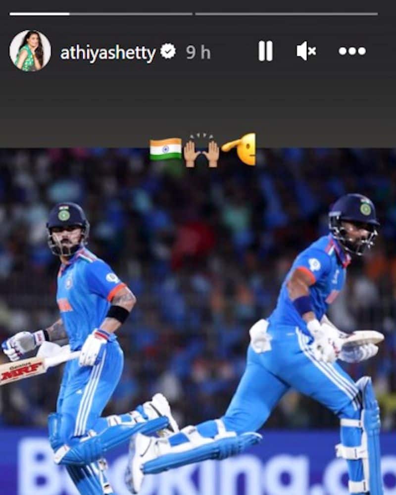 ICC Cricket World Cup: Athiya Shetty beams with joy as 'Best Man' KL Rahul hits winning six against Australia ATG