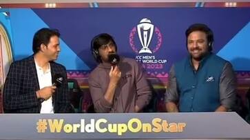 Mass Maharaja Ravi Teja turns live commentator for India vs Australia World Cup 2023 match; video goes VIRAL vma Mass Maharaja Ravi Teja turns live commentator for India vs Australia World Cup 2023 match; video goes VIRAL vma