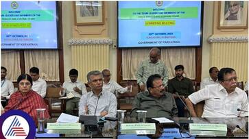 Central govt team asked statistics of small farmers after the Karnataka drought review sat Central govt team asked statistics of small farmers after the Karnataka drought review sat