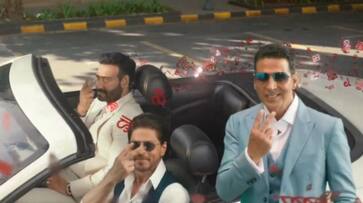 Akshay Kumar reunites with Shah Rukh Khan, Ajay Devgn for new ad, watch video RKK Akshay Kumar reunites with Shah Rukh Khan, Ajay Devgn for new ad, watch video RKK