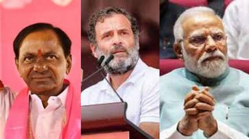 Triangular War Confirmed in Telangana BRS to retain the rule, Congress playing aggresive, BJP trying to become the dark horse Triangular War Confirmed in Telangana BRS to retain the rule, Congress playing aggresive, BJP trying to become the dark horse