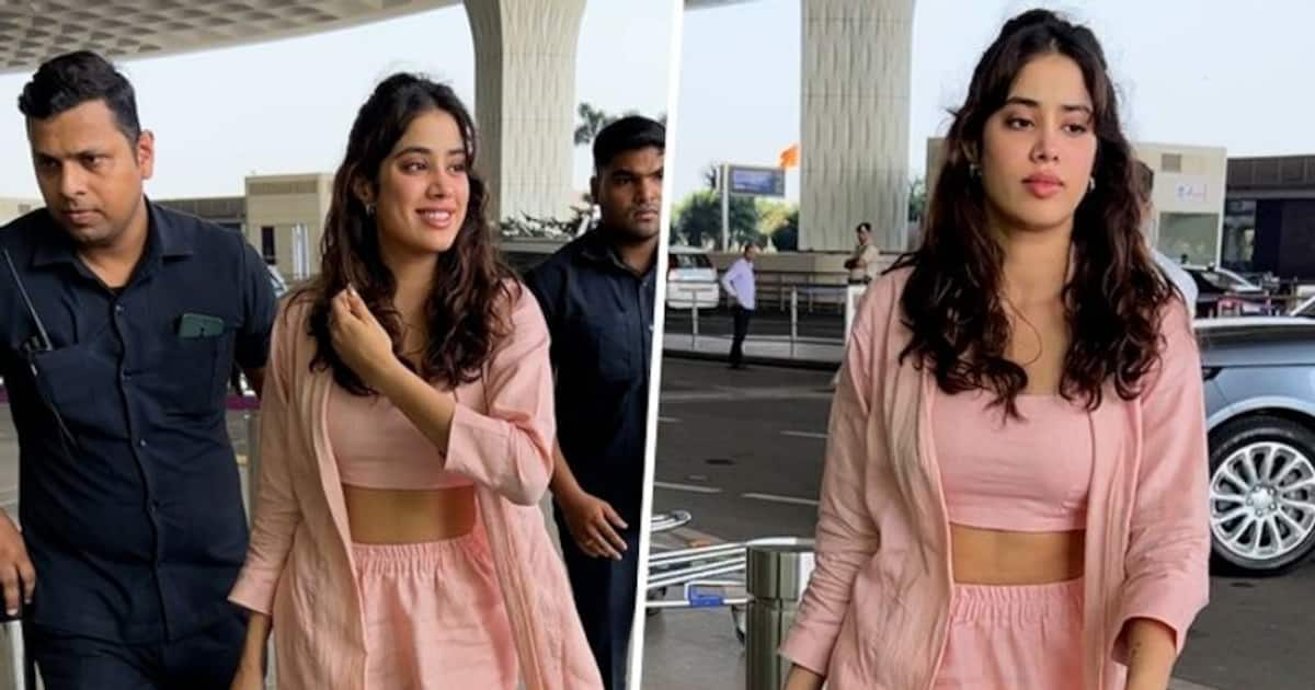 Janhvi Kapoor Spotted At The Airport With Alleged Boyfriend Shikhar Pahariya Sparks Vacation 3710