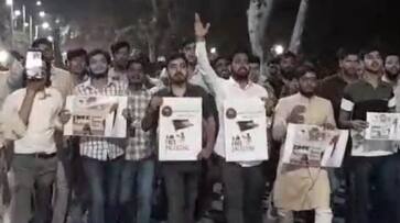 Aligarh Muslim University student booked for Palestine support march in Uttar Pradesh ckm Aligarh Muslim University student booked for Palestine support march in Uttar Pradesh ckm