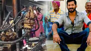 Drinking water facility provided by actor Vishal in a village near thoothukudi gan Drinking water facility provided by actor Vishal in a village near thoothukudi gan