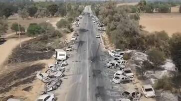 Lebanon Hezbollah terrorists attack North Israel border after Hamas Horror ckm Lebanon Hezbollah terrorists attack North Israel border after Hamas Horror ckm