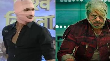 Shikhar Dhawan came with Jawan Shahrukh Khan style rsk Shikhar Dhawan came with Jawan Shahrukh Khan style rsk