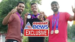 Asianet News Exclusive Podcast with Asian Games Medal winner Indian Badminton Team kvn