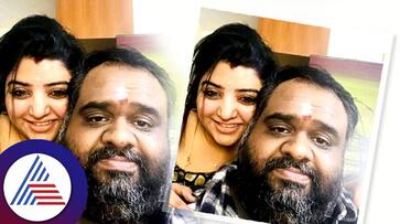 Mahalakshmi Ravinder poses with husband for the first time after the fraud case suc Mahalakshmi Ravinder poses with husband for the first time after the fraud case suc