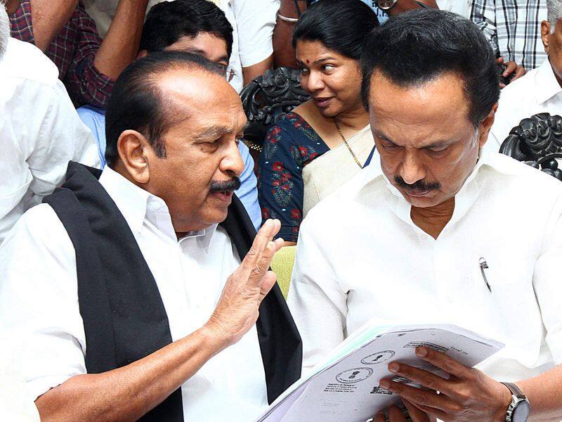 Durai Vaiko has condemned the BJP MP speech that he will demolish mosques KAK