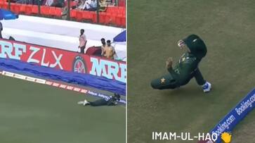 ICC World cup 2023 Pakistan boundary line controversy erupt after Kusal mendis catch by Imam ul haq ckm ICC World cup 2023 Pakistan boundary line controversy erupt after Kusal mendis catch by Imam ul haq ckm