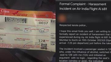 Kerala actress claims co-passenger harassed her onboard Air India flight anr Kerala actress claims co-passenger harassed her onboard Air India flight anr
