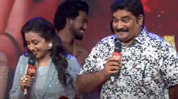 rajeev kanakala crazy reaction on son roshan liplock scene suma shame feel arj rajeev kanakala crazy reaction on son roshan liplock scene suma shame feel arj