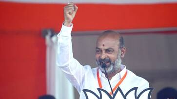 BJP high command has arranged a helicopter for Bandi Sanjay For campaign across the state KRJ BJP high command has arranged a helicopter for Bandi Sanjay For campaign across the state KRJ