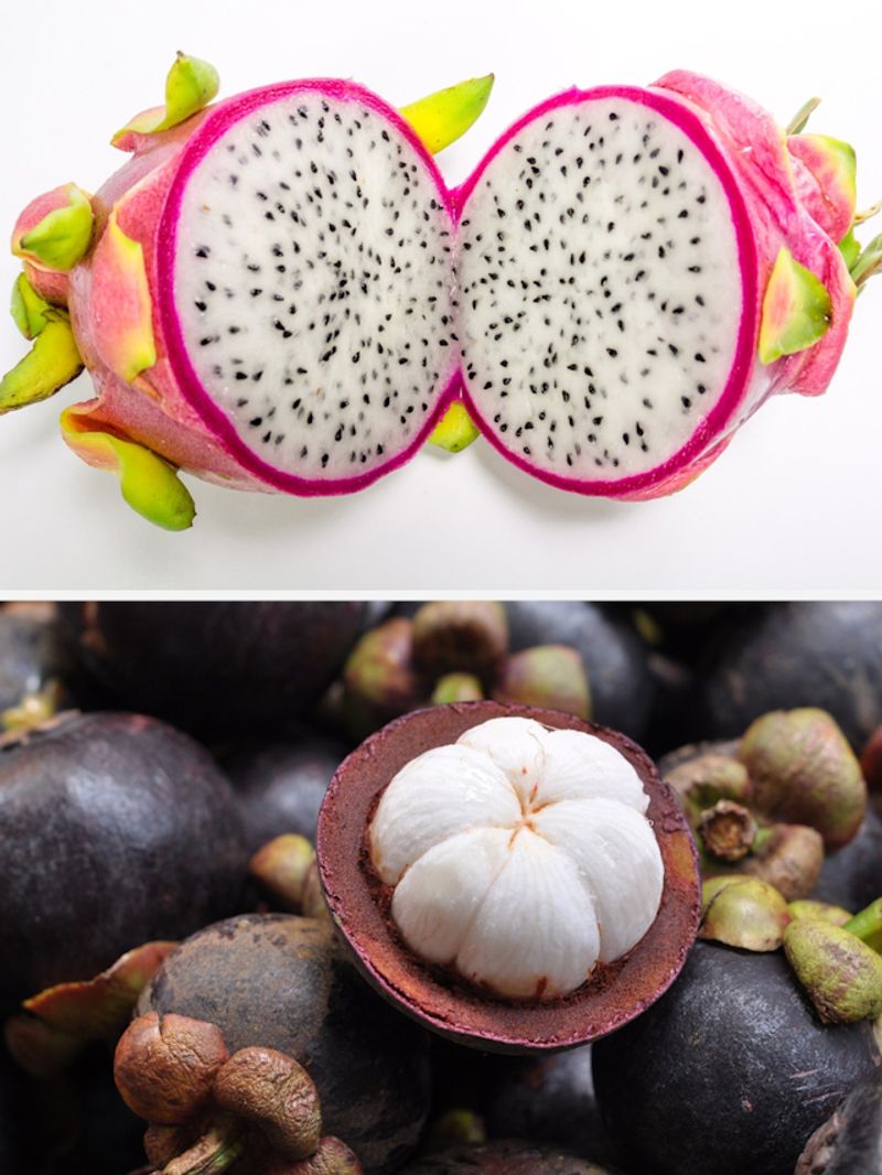 Dragon fruit to Mangosteen 7 exotic fruits