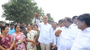 Steady progress in Telangana under KCR's leadership; Minister Harish Rao inspected Husnabad venue RMA Steady progress in Telangana under KCR's leadership; Minister Harish Rao inspected Husnabad venue RMA