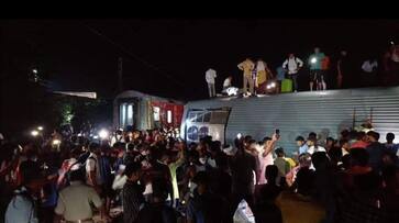 North East express train met with accident near Buxar Bihar 3 bogies derailed ckm North East express train met with accident near Buxar Bihar 3 bogies derailed ckm