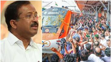 Vande Bharat kerala have one more stop in Chengannur says V Muraleedharan asd Vande Bharat kerala have one more stop in Chengannur says V Muraleedharan asd