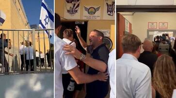 Saw glimpse of what millions experience daily UK Foreign Secy after running for cover after siren goes off WATCH gcw Saw glimpse of what millions experience daily UK Foreign Secy after running for cover after siren goes off WATCH gcw