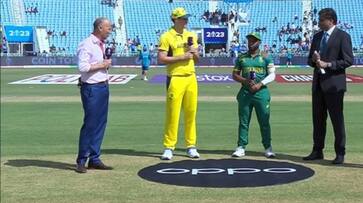 ICC World Cup Semifinal South Africa win the toss and elect to bat first against Australia kvn ICC World Cup Semifinal South Africa win the toss and elect to bat first against Australia kvn