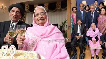 90 years Longest Marriage Bond, this Indian Origin couple is the only one who celebrated their 90 year of Marriage Granite Anniversary akb 90 years Longest Marriage Bond, this Indian Origin couple is the only one who celebrated their 90 year of Marriage Granite Anniversary akb