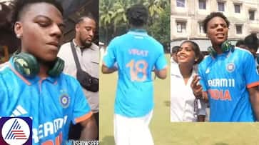 ODI World Cup 2023: Youtuber IShowSpeed arrives in India wearing Kohli's jersey to support India vkp ODI World Cup 2023: Youtuber IShowSpeed arrives in India wearing Kohli's jersey to support India vkp