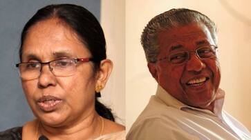 CM reacts to KK Shailaja's 'Hamas terrorists' remark CM reacts to KK Shailaja's 'Hamas terrorists' remark