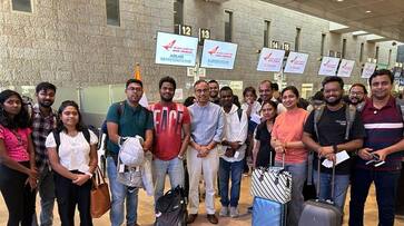 Operation Ajay 1st batch of Indians reach homeland from Israel on October 13th says EAM ckm Operation Ajay 1st batch of Indians reach homeland from Israel on October 13th says EAM ckm