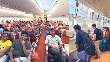 First Flight With 212 Indians Takes Off From Israel Under Operation Ajay vkv First Flight With 212 Indians Takes Off From Israel Under Operation Ajay vkv