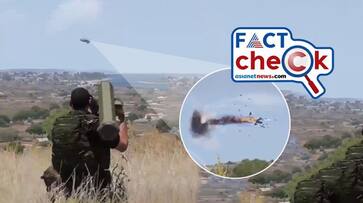 Israel Hamas war Fact Check Viral video of Hamas fighters shot down Israel war helicopter in Gaza Palestine is fake jje Israel Hamas war Fact Check Viral video of Hamas fighters shot down Israel war helicopter in Gaza Palestine is fake jje