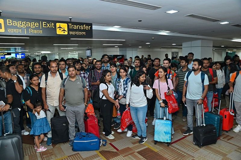 Operation Ajay ... First flight reached israel to New Delhi with 220 passengers AKP 