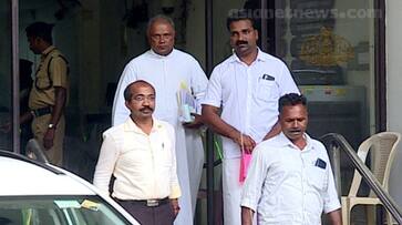 Saji cherian visits Vizhinjam church invites them to port first ship welcome program kgn Saji cherian visits Vizhinjam church invites them to port first ship welcome program kgn