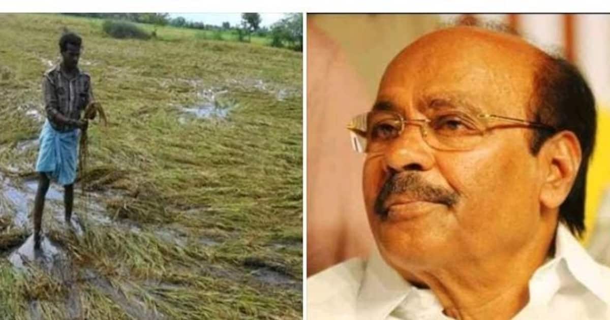 பயிர் கடனுக்காக பிரீமியம் செலுத்தியது ரூ.9484.... ஆனால் இழப்பீடோ வெறும் ரூ.10- சீறும் ராமதாஸ்