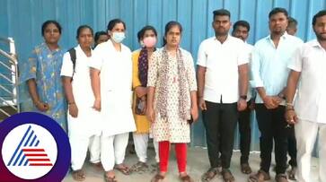 Chitradurga Nurses have not been paid for two years rav Chitradurga Nurses have not been paid for two years rav