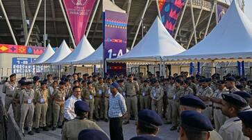 Gujarat Police, NSG, RAF and home guards will be present at Narendra Modi Stadium for India and Pakistan 12th Match of Cricket World Cup 2023 at Ahmedabad rsk Gujarat Police, NSG, RAF and home guards will be present at Narendra Modi Stadium for India and Pakistan 12th Match of Cricket World Cup 2023 at Ahmedabad rsk