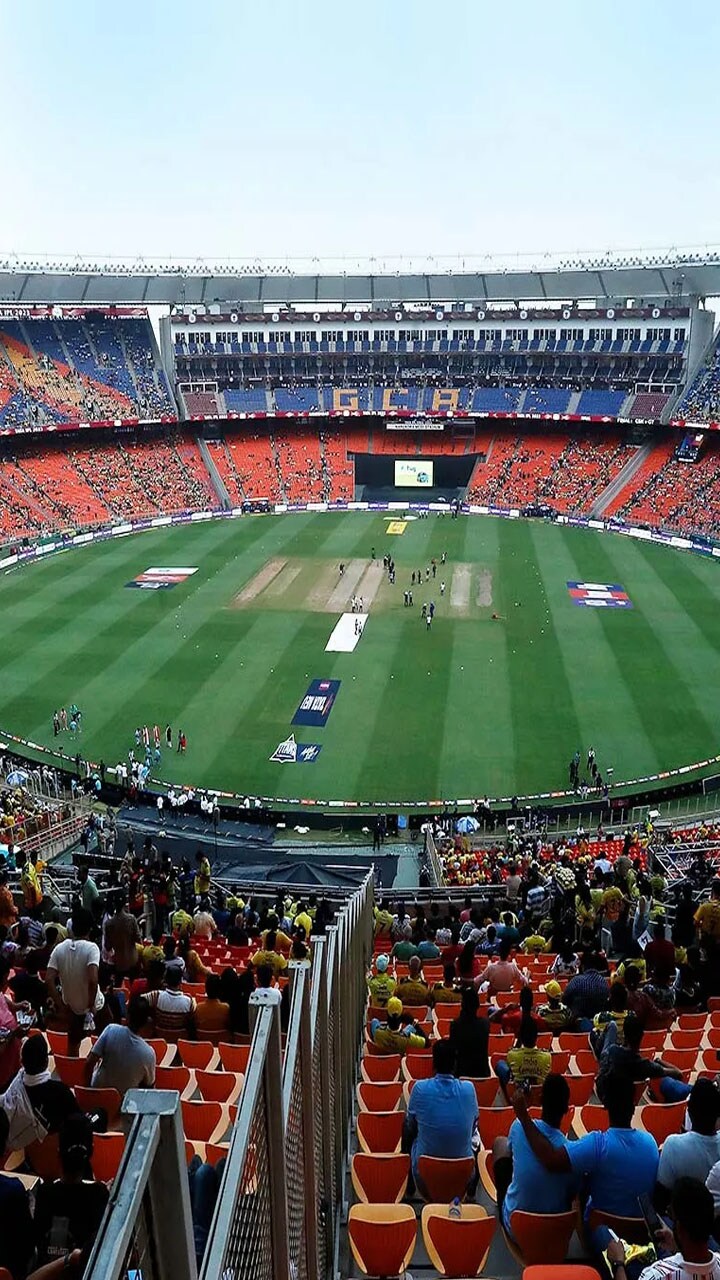 India won the toss and choose to field first against Pakistan in 12th match of Cricket World Cup 2023 at Narendra Modi Stadium, Ahmedabad rsk