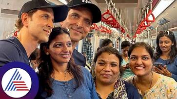 Hrithik Roshan beats Mumbai traffic woes travels to work by Mumbai metro suc Hrithik Roshan beats Mumbai traffic woes travels to work by Mumbai metro suc