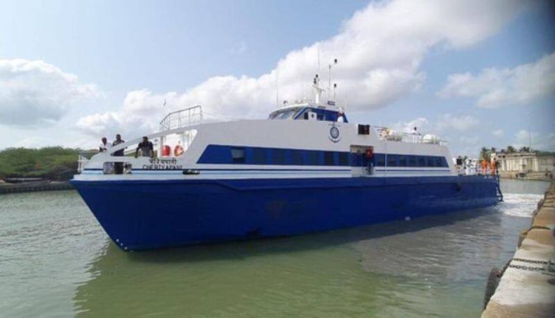Nagai - Sri Lanka passenger ferry service stopped the day after it started sgb