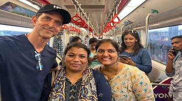 Hrithik Roshan In Mumbai Metro Train JMS Hrithik Roshan In Mumbai Metro Train JMS