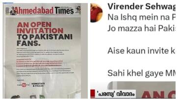 Defeat for Pak fans The advertisement given in the context of the India-Pak match is in controversy fvv Defeat for Pak fans The advertisement given in the context of the India-Pak match is in controversy fvv