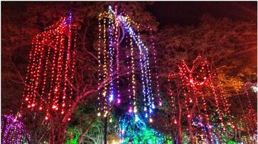 First including Laser Man Show and Ultra Wave Show Ananthapuri s night lights are lit up with Deepalankaram ppp First including Laser Man Show and Ultra Wave Show Ananthapuri s night lights are lit up with Deepalankaram ppp
