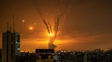 Unidentified war planes strike Iranian military convoy near the Al-Bukamel border crossing between Iraq and Syria sgb Unidentified war planes strike Iranian military convoy near the Al-Bukamel border crossing between Iraq and Syria sgb