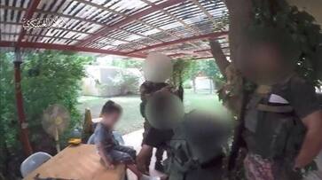 Israel Palestin war Hamas brutality by holding Israeli children hostage, if children say bismillah then only Hamas giving water to a hostage child akb Israel Palestin war Hamas brutality by holding Israeli children hostage, if children say bismillah then only Hamas giving water to a hostage child akb