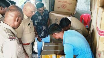 Mysore Firecrackers illegally stocked seized snr Mysore Firecrackers illegally stocked seized snr