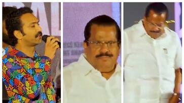 shine tom chacko speech about flight ep jayarajan quit stage viral video vvk shine tom chacko speech about flight ep jayarajan quit stage viral video vvk